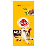 PEDIGREE VITAL PROTECTION MINI ERWACHSENE HUNDE <10 KG FUTTER MIT HÜHNCHEN UND GEMÜSE 2 KG 6 STÜCK